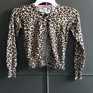 Cheetah print sweatshirt
